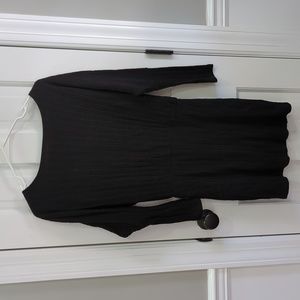 💥50% sale💥Fashion Nova little black dress knit Large #b782